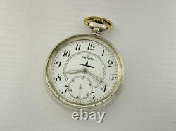 Zenith U-boat Kriegsmarine German Navy WWII Vintage Swiss Silver Pocket Watch
