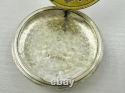 Zenith U-boat Kriegsmarine German Navy WWII Vintage Swiss Silver Pocket Watch